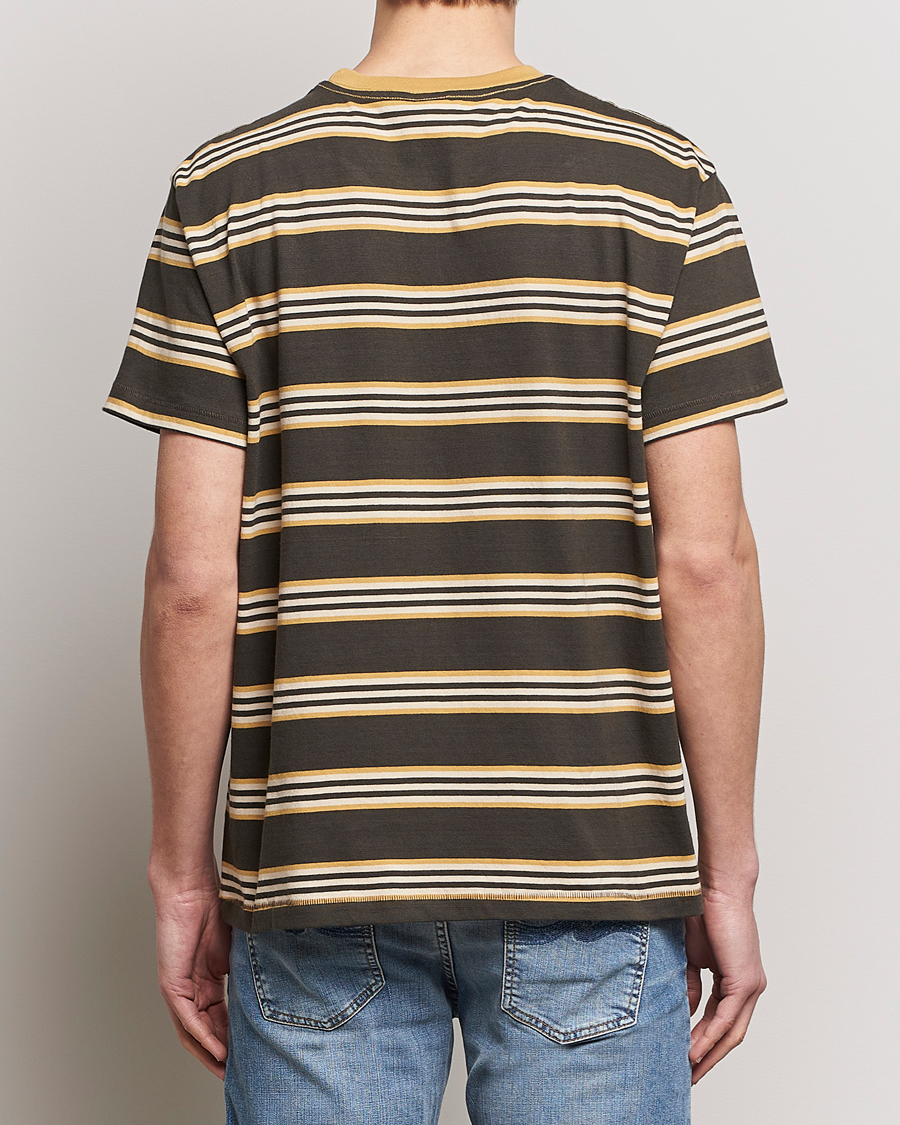 Heren | T-shirts | Nudie Jeans | Leif Striped Crew Neck T-Shirt Multi