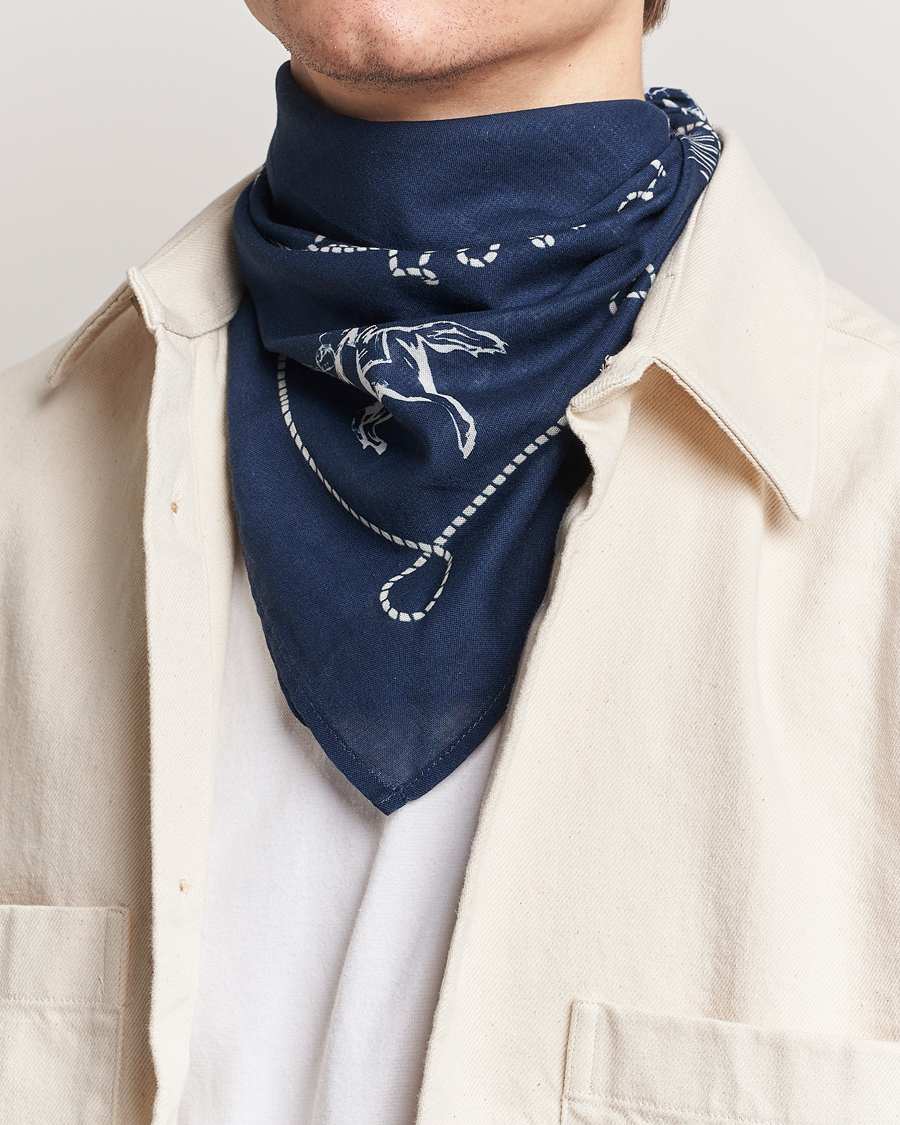 Heren | Accessoires | Nudie Jeans | Ingrid Bandana Navy