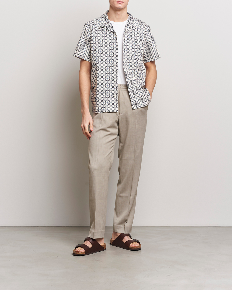 Heren | Overhemden | A.P.C. | Lloyd Printed Resort Shirt Off White