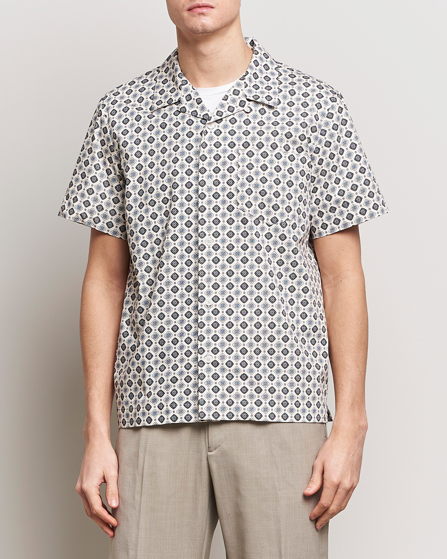 Heren |  | A.P.C. | Lloyd Printed Resort Shirt Off White