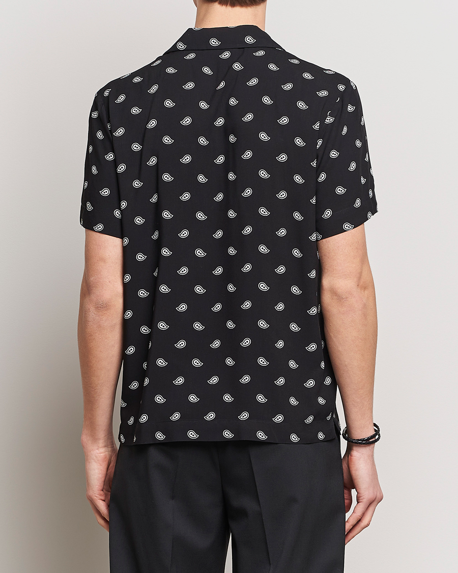 Heren | Overhemden | A.P.C. | Lloyd Printed Paisley Resort Shirt Black