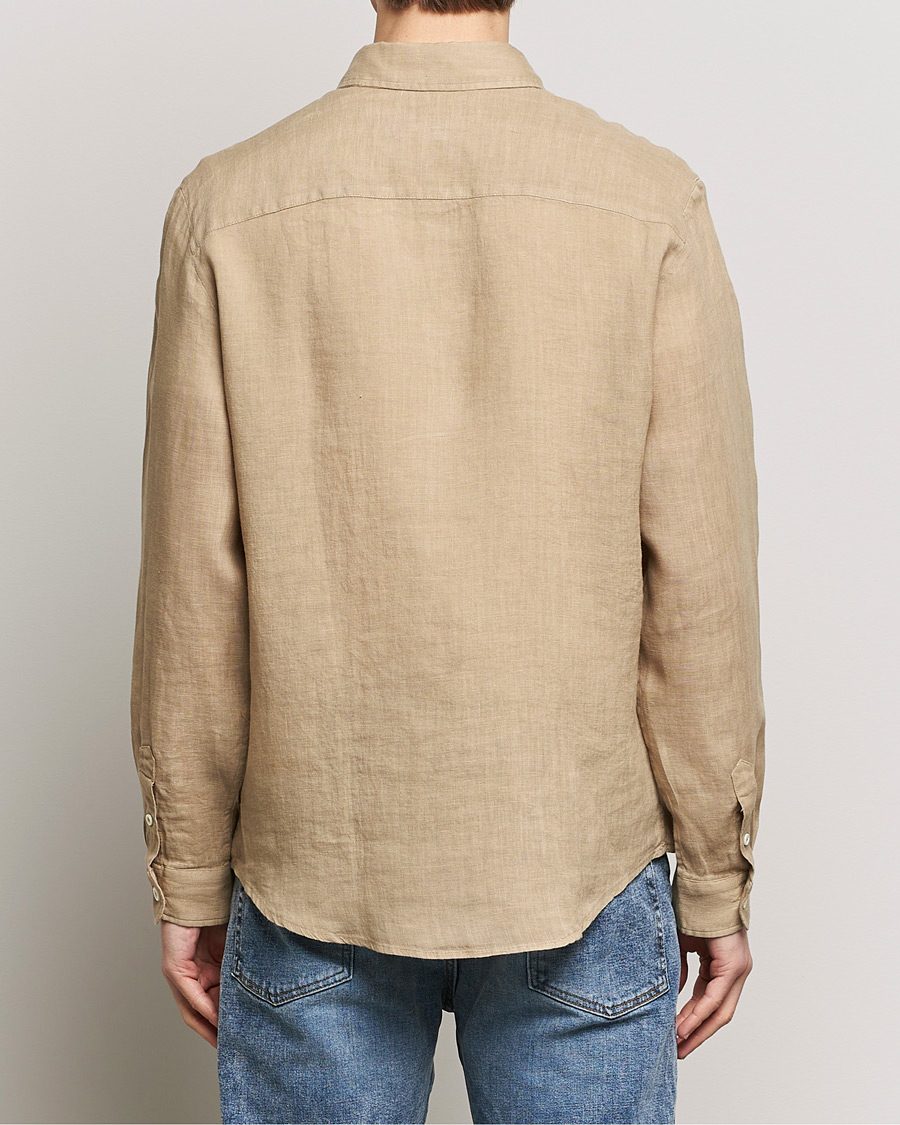 Heren | Overhemden | A.P.C. | Cassel Linen Shirt Beige