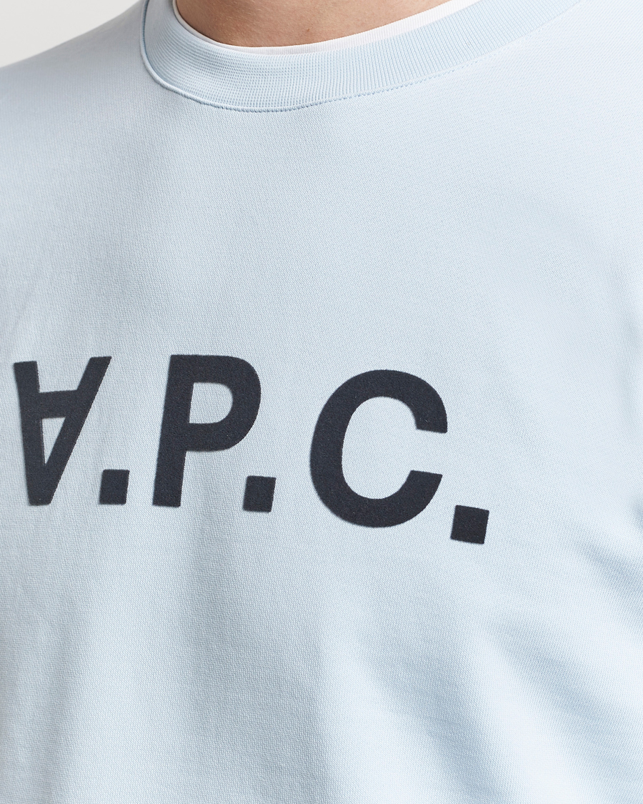 Heren | Truien | A.P.C. | VPC Sweatshirt Light Blue