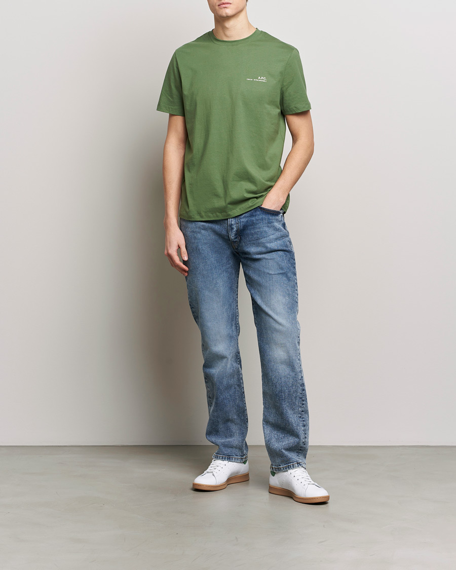 Heren |  | A.P.C. | Item T-shirt Gray Green