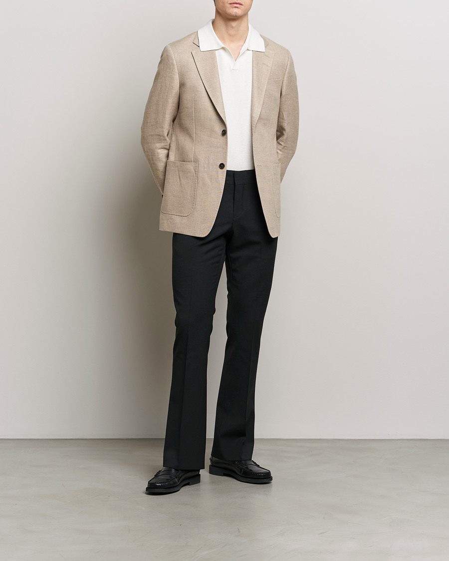 Heren | Blazers | Tiger of Sweden | Justin Linen Blazer Feather