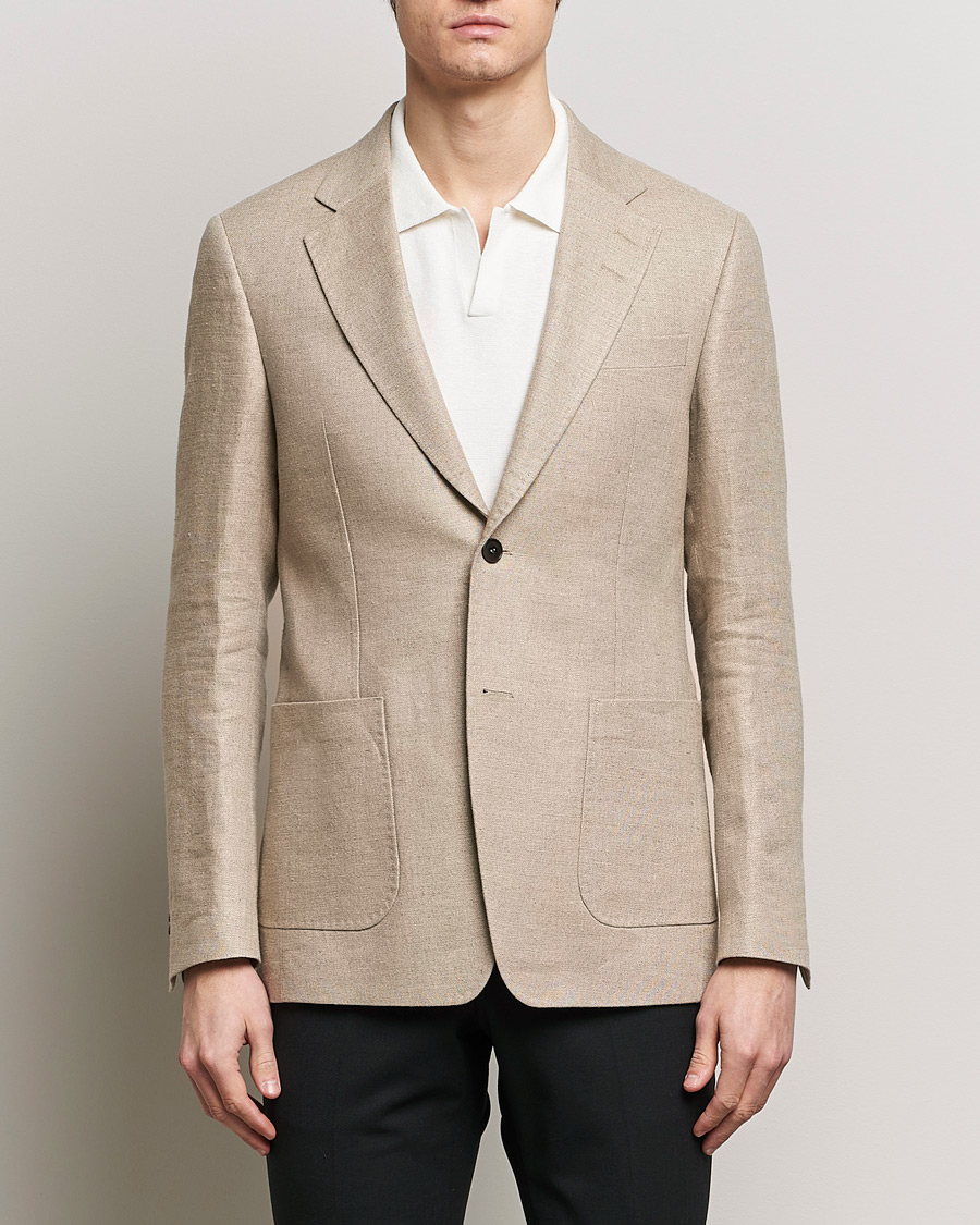 Heren | Tiger of Sweden | Tiger of Sweden | Justin Linen Blazer Feather