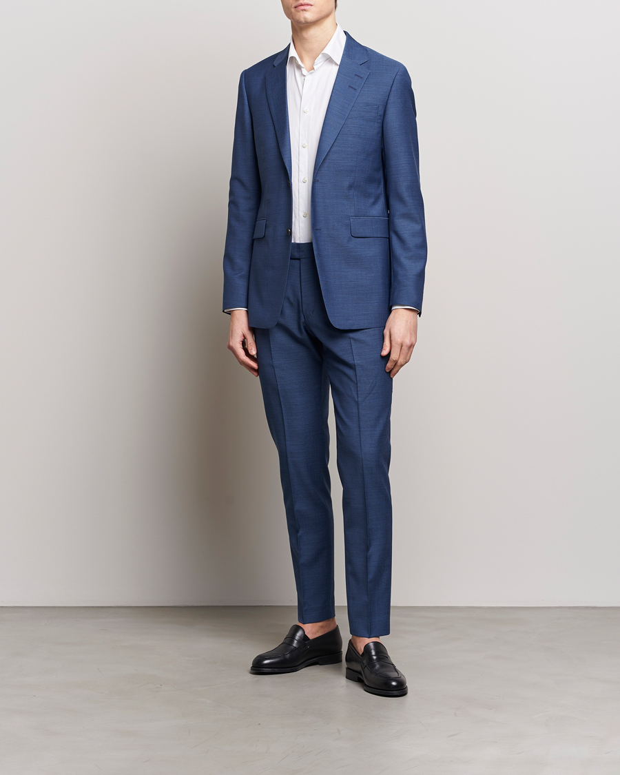 Heren | Blazers | Tiger of Sweden | Justin Wool Blazer Smokey Blue