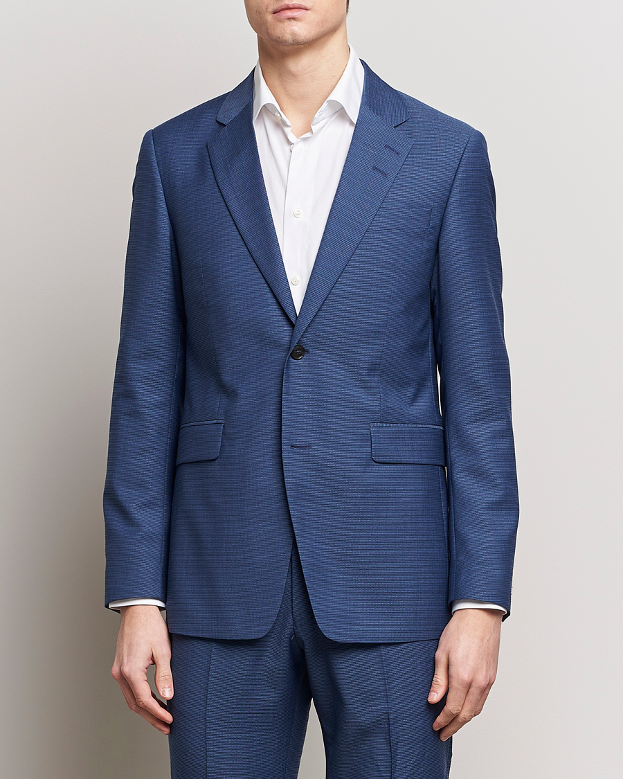 Heren | Afdelingen | Tiger of Sweden | Justin Wool Blazer Smokey Blue