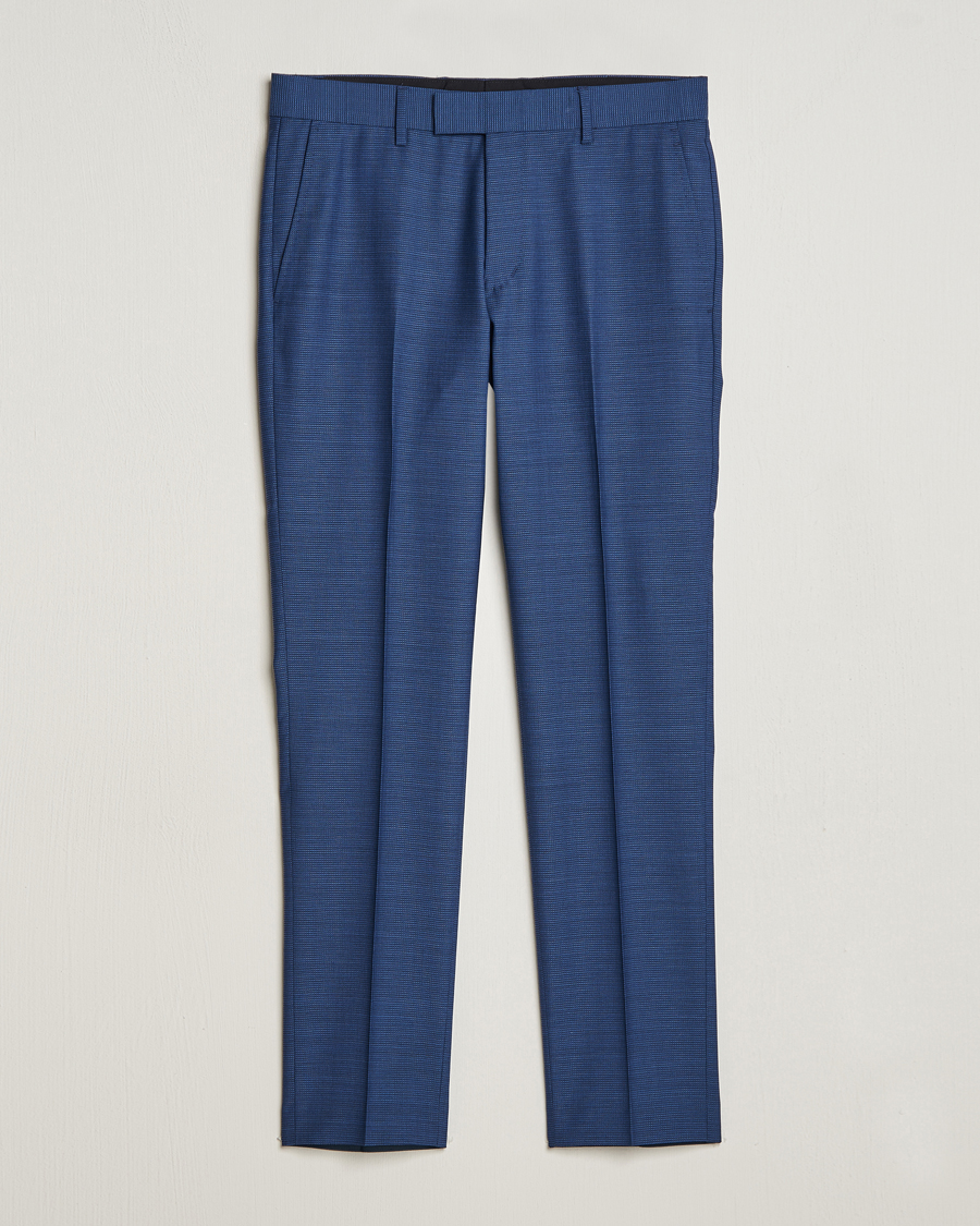 Heren | Broeken | Tiger of Sweden | Tenuta Wool Trousers Smokey Blue