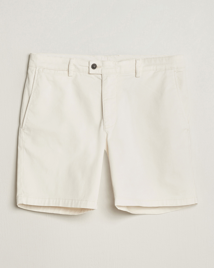 Heren | Korte broek | Tiger of Sweden | Caid Cotton Chino Shorts Summer Snow