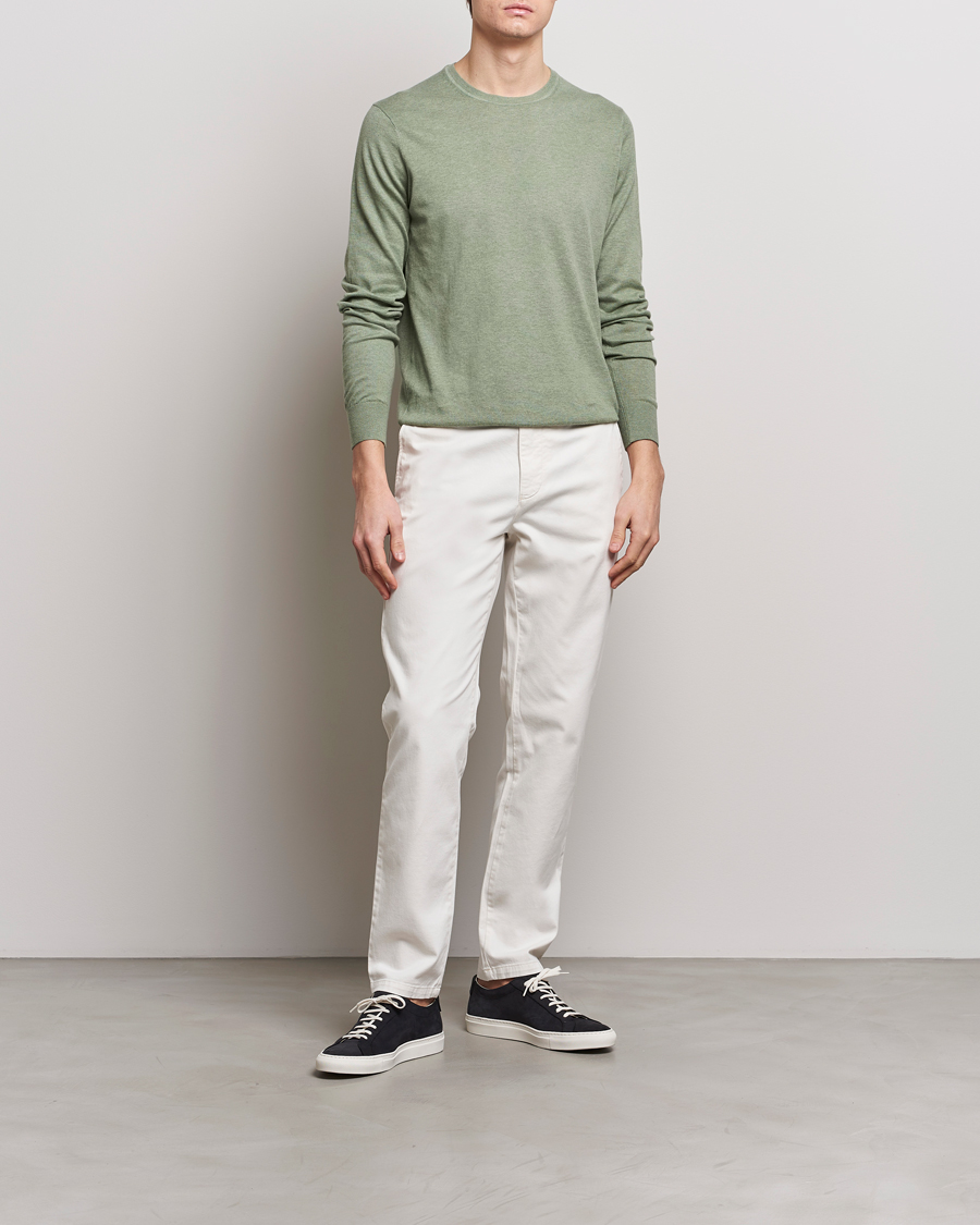 Heren | Broeken | Tiger of Sweden | Caidon Cotton Chinos Summer Snow