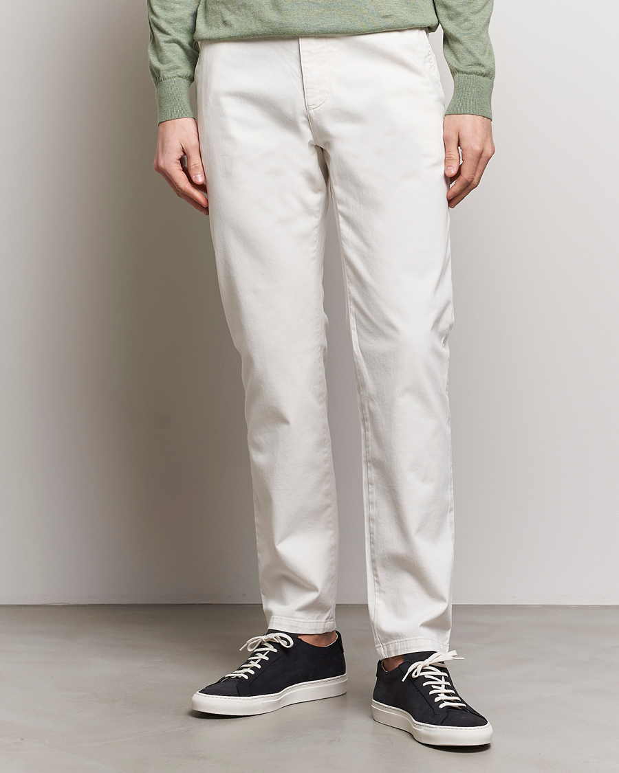 Heren | Broeken | Tiger of Sweden | Caidon Cotton Chinos Summer Snow