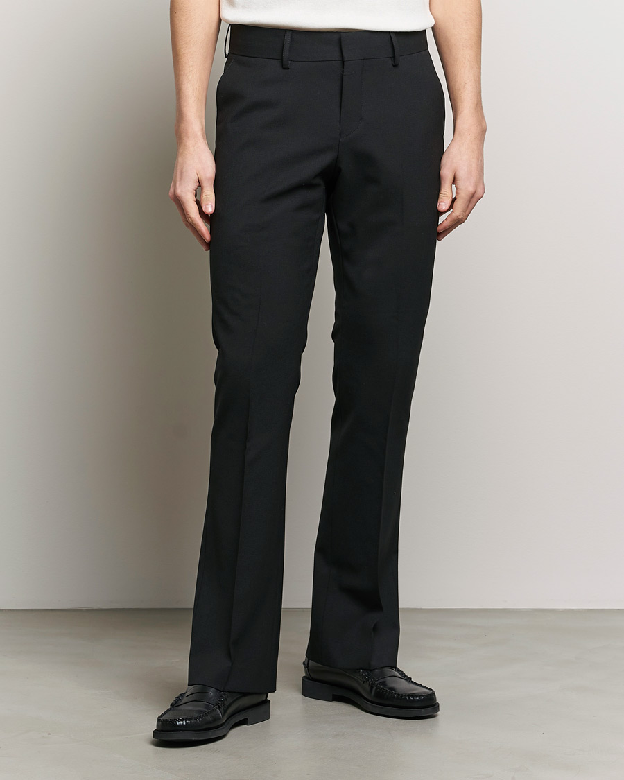 Heren | Formele broeken | Tiger of Sweden | Trae Flare Trousers Black