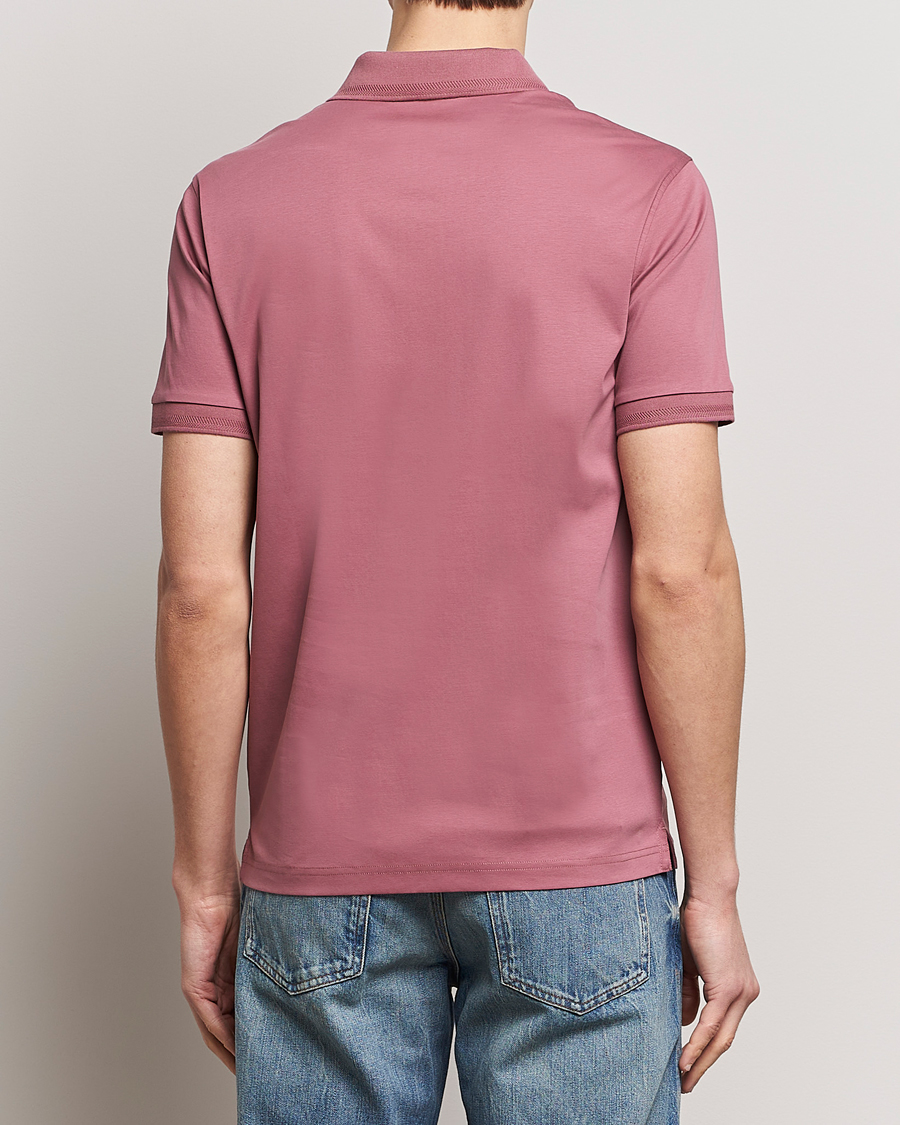 Heren | Polo's | Tiger of Sweden | Riose Cotton Polo Rose Brown