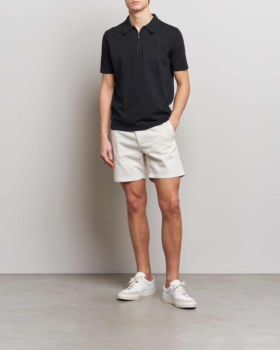 Heren | Polo's | Tiger of Sweden | Orbit Knitted Cotton Polo Dark Sailing