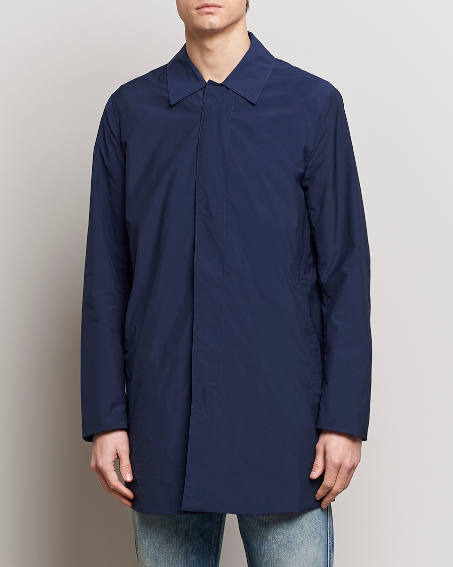 Heren | Sale | Tiger of Sweden | Cort Car Coat Indigo