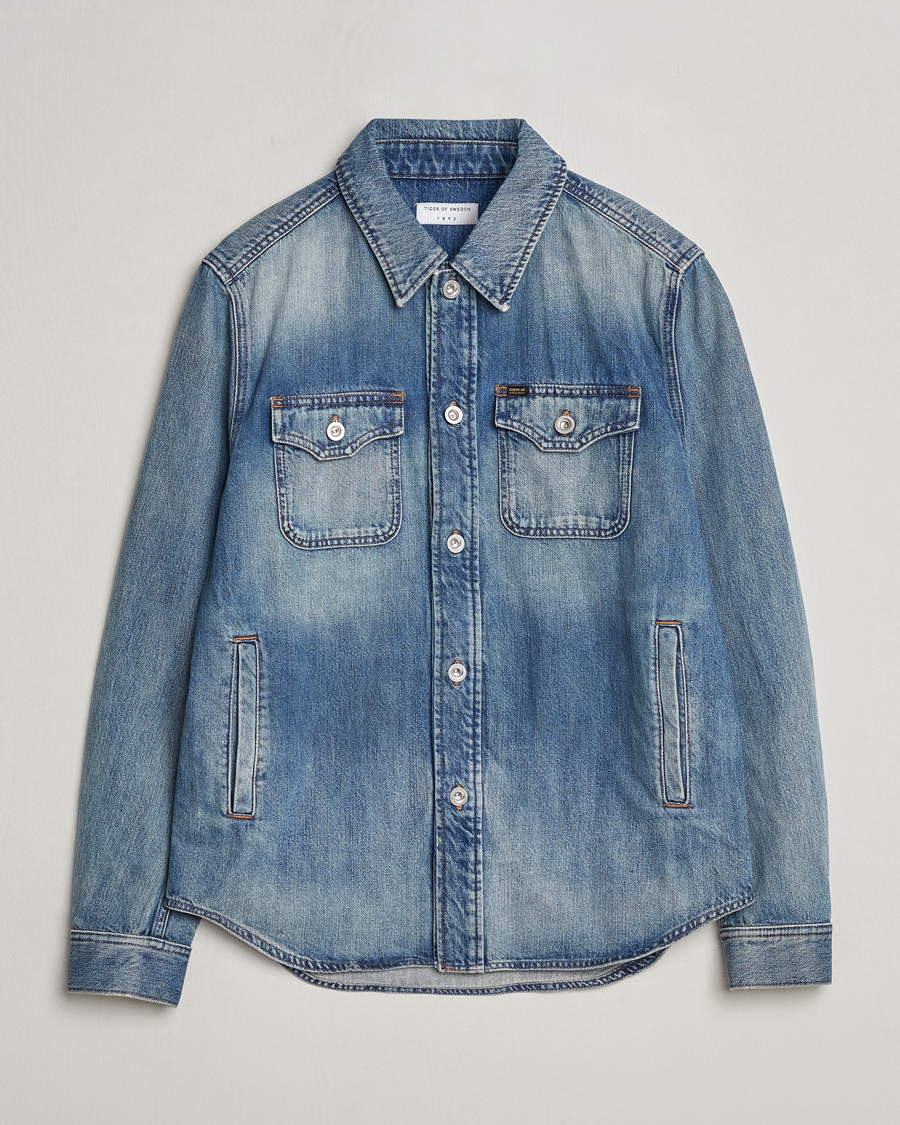 Heren | Jassen | Tiger of Sweden | Get Denim Jacket Midnight Blue
