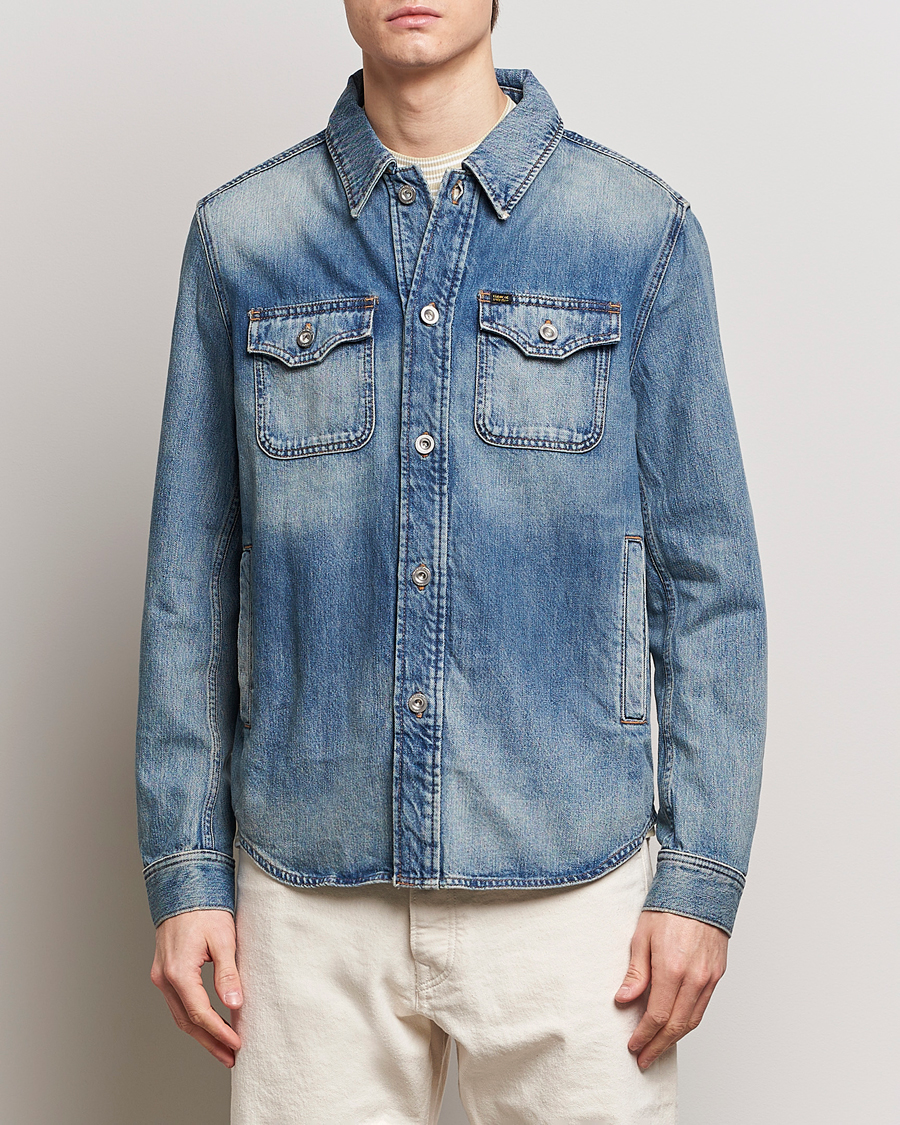 Heren | Spijkerjassen | Tiger of Sweden | Get Denim Jacket Midnight Blue