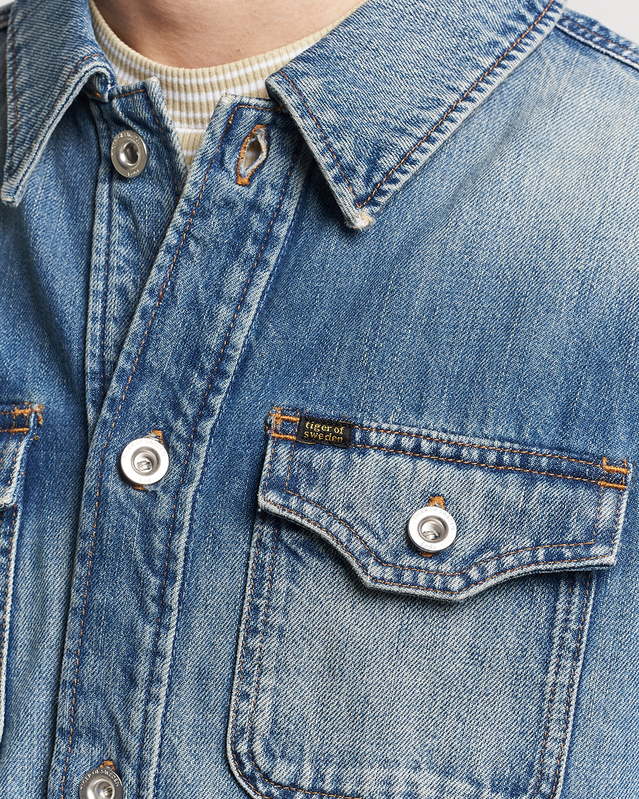 Heren | Jassen | Tiger of Sweden | Get Denim Jacket Midnight Blue