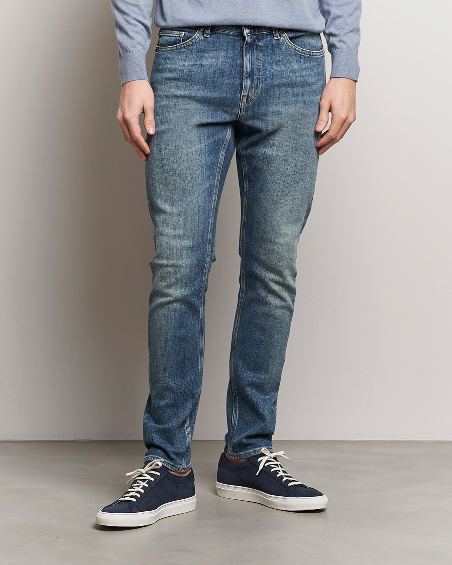 Heren | Blauwe jeans | Tiger of Sweden | Evolve Jeans Medium Blue