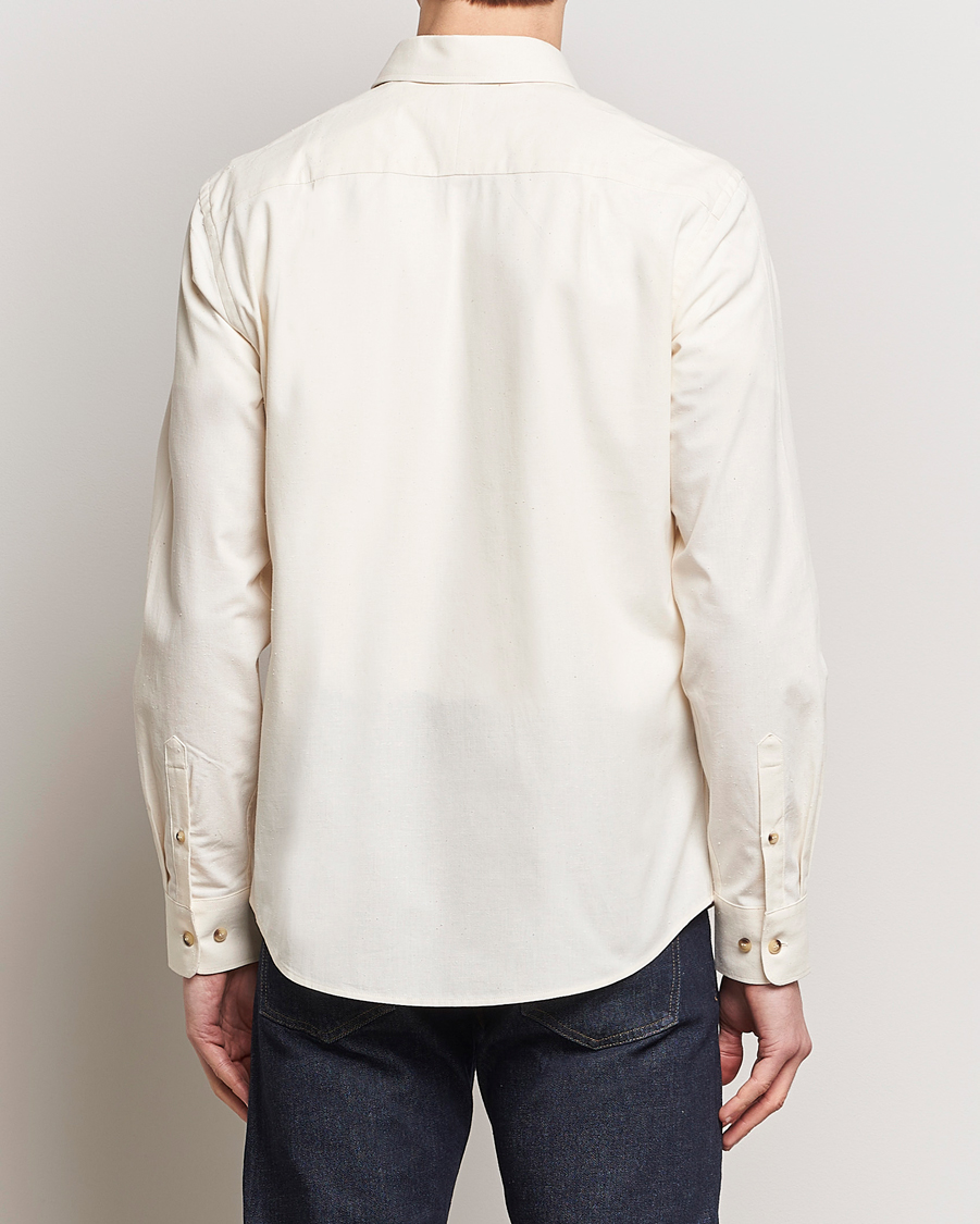 Heren | Overhemden | Tiger of Sweden | Spenser Cotton Shirt Off White