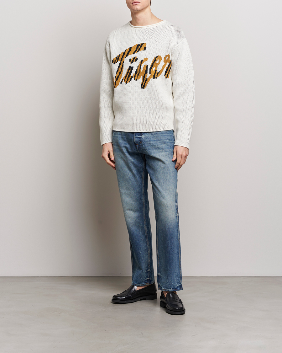 Heren | Truien | Tiger of Sweden | Bobi Heavy Knitted Sweater Off White