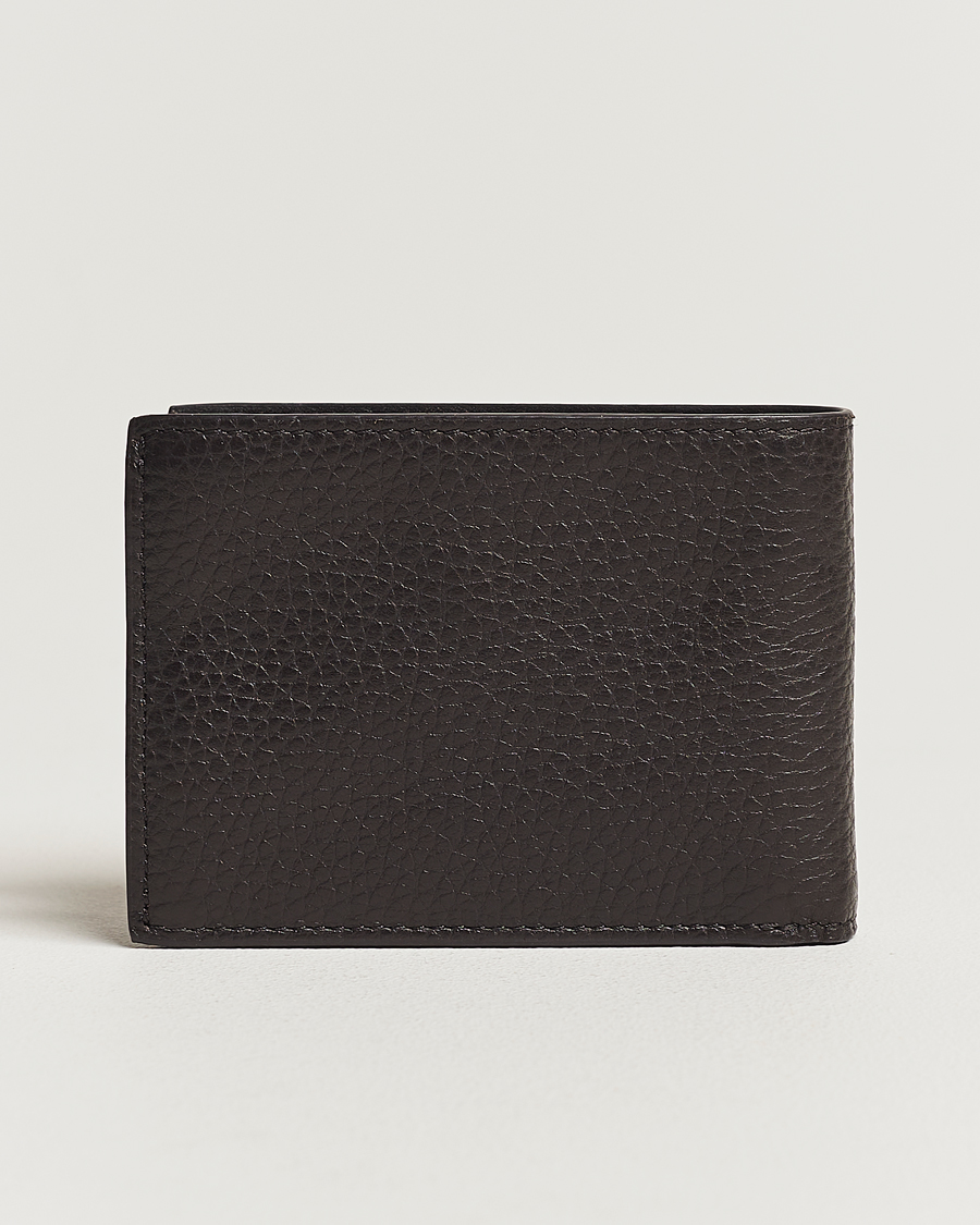 Heren | Tiger of Sweden Wivalius Grained Leather Wallet Dark Brown | Tiger of Sweden | Wivalius Grained Leather Wallet Dark Brown