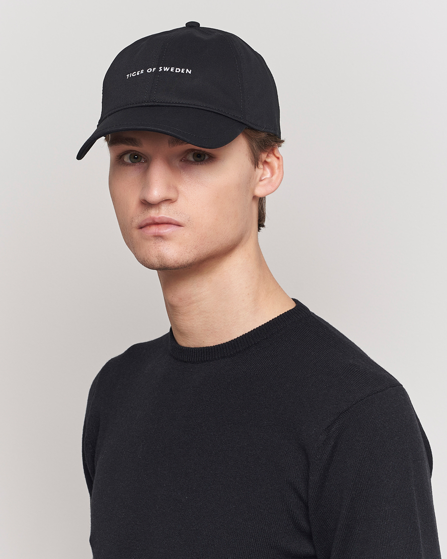 Heren | Hoeden en petten | Tiger of Sweden | Hent Cotton Cap Black