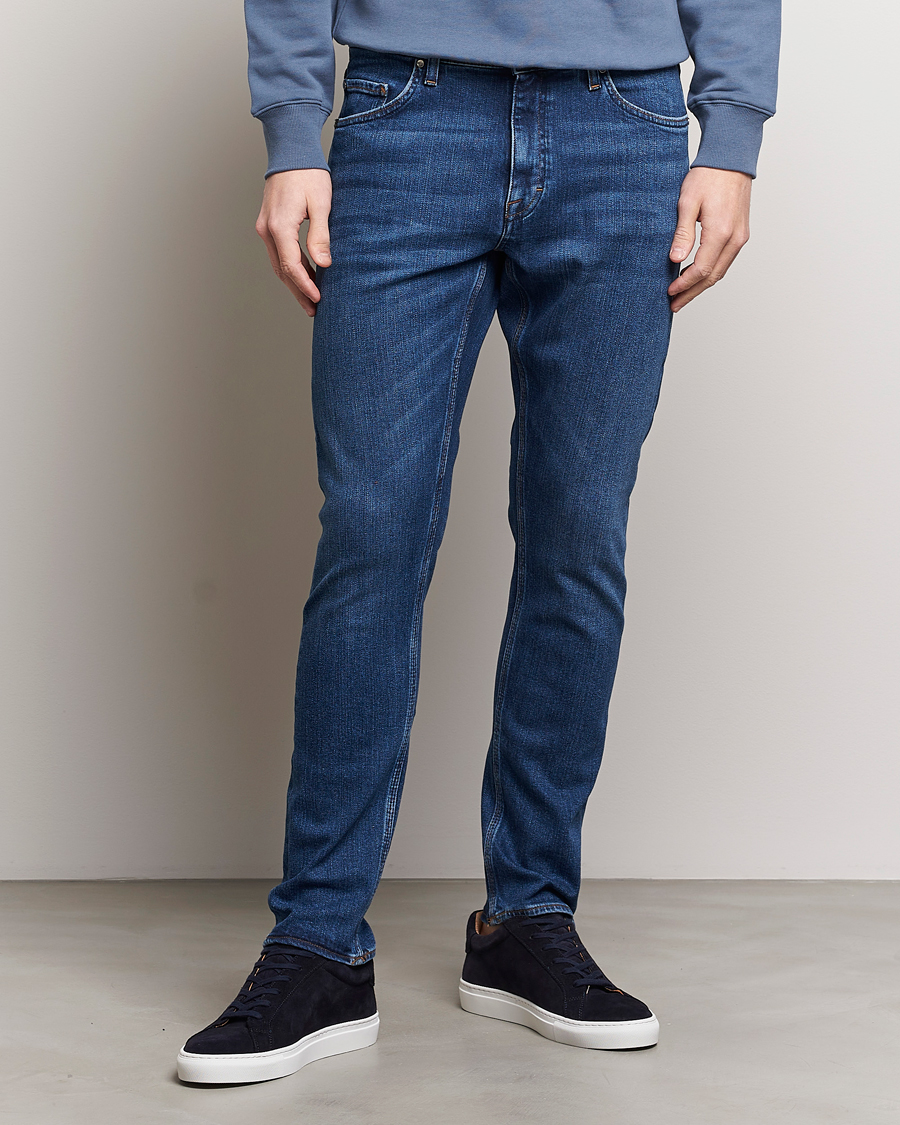 Heren | Blauwe jeans | Tiger of Sweden | Pistolero Jeans Midnight Blue