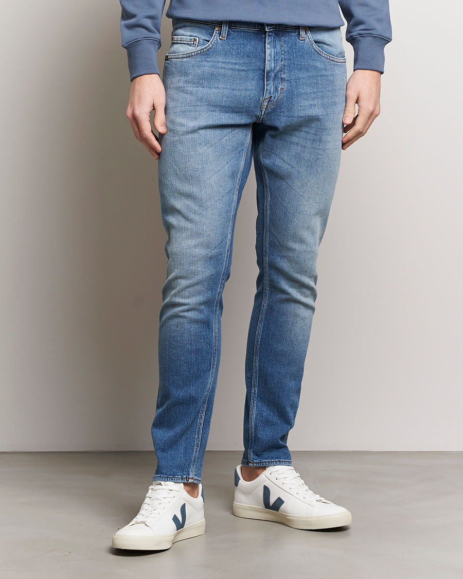 Heren | Blauwe jeans | Tiger of Sweden | Pistolero Jeans Light Blue