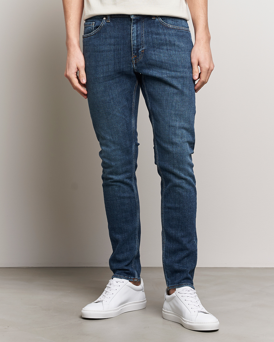 Heren | Blauwe jeans | Tiger of Sweden | Evolve Jeans Medium Blue