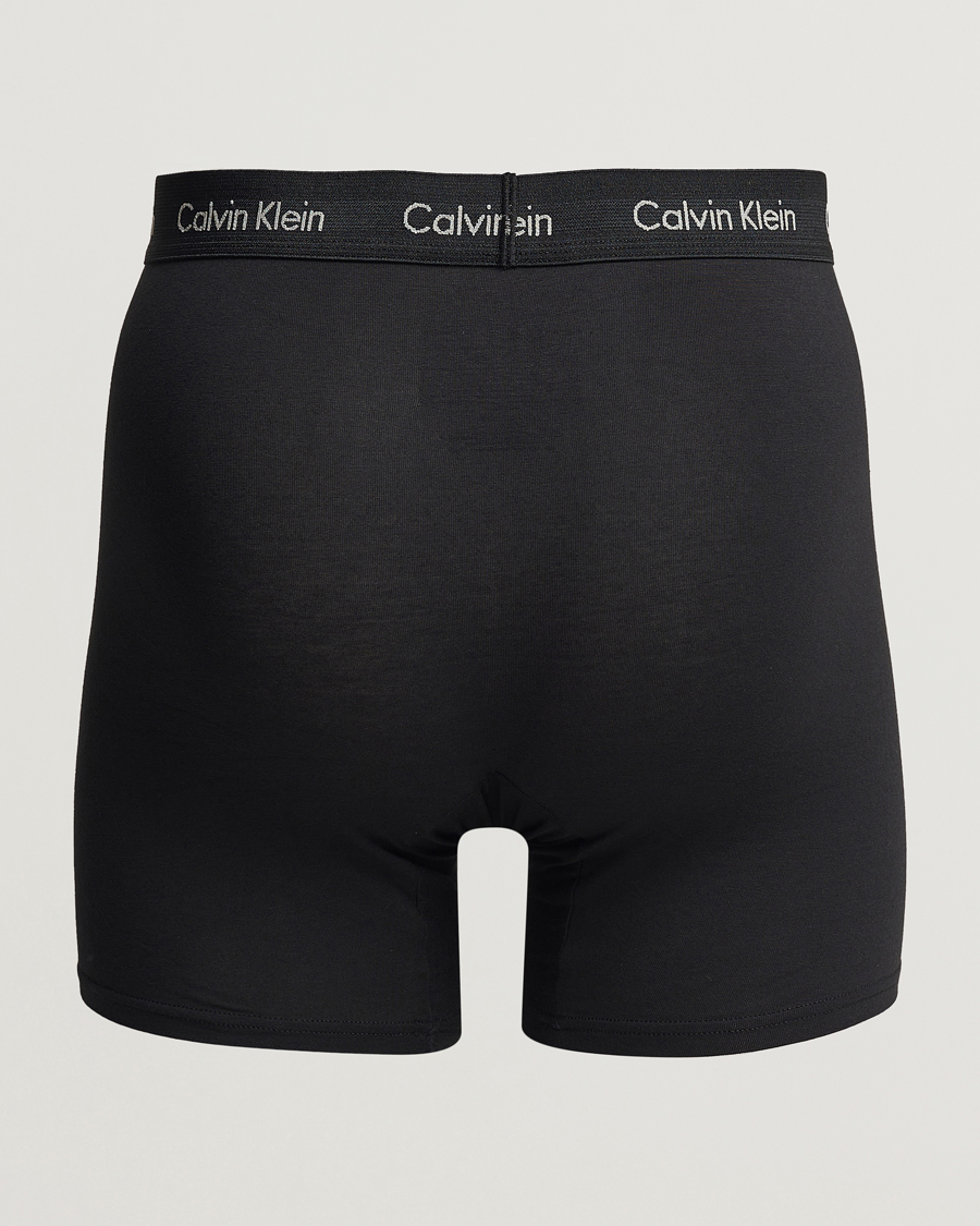 Heren | Ondergoed | Calvin Klein | Cotton Stretch 3-Pack Boxer Breif Black