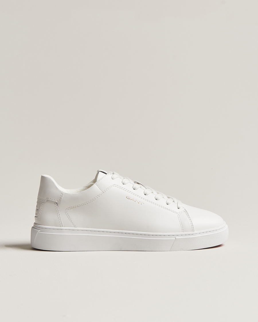 Heren | GANT Mc Julien Leather Sneaker White | GANT | Mc Julien Leather Sneaker White
