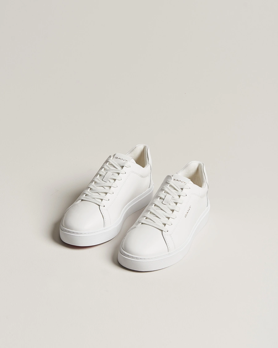 Heren | Witte sneakers | GANT | Mc Julien Leather Sneaker White