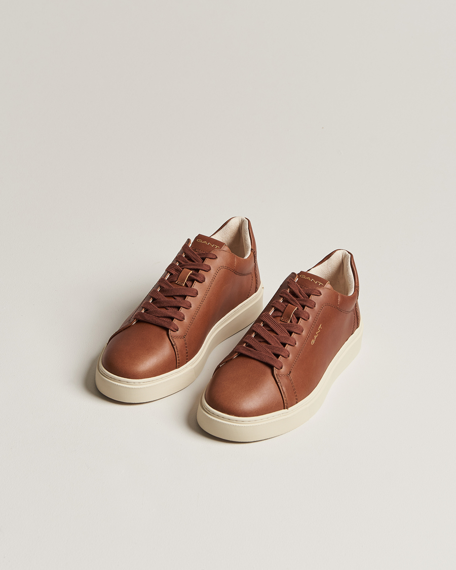 Heren | GANT Mc Julien Leather Sneaker Cognac | GANT | Mc Julien Leather Sneaker Cognac
