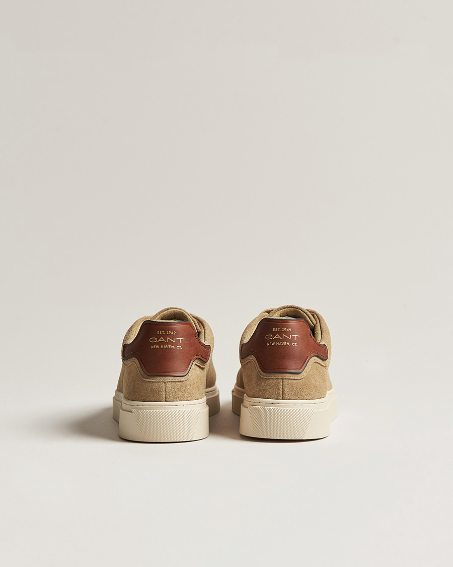 Heren | GANT Mc Julien Suede Sneaker Dark Khaki | GANT | Mc Julien Suede Sneaker Dark Khaki