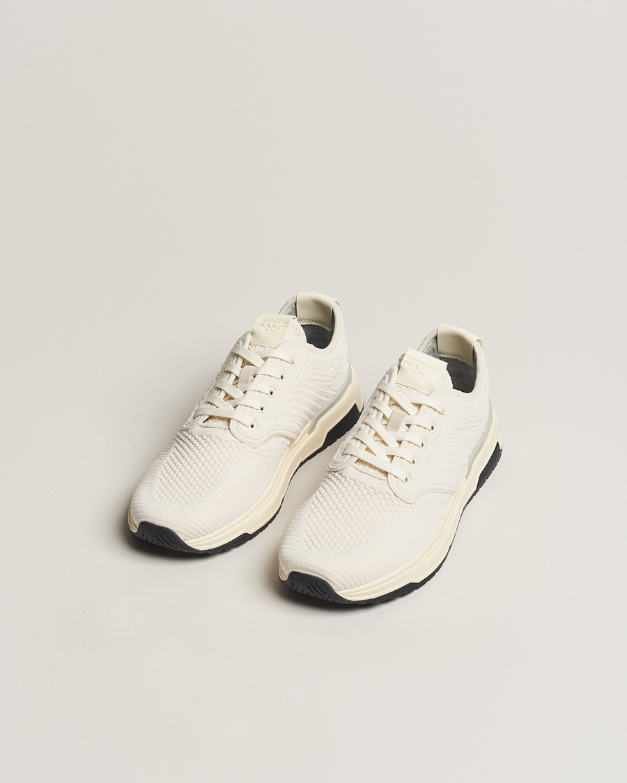 Heren | GANT Jeuton Mesh Sneaker Off White | GANT | Jeuton Mesh Sneaker Off White