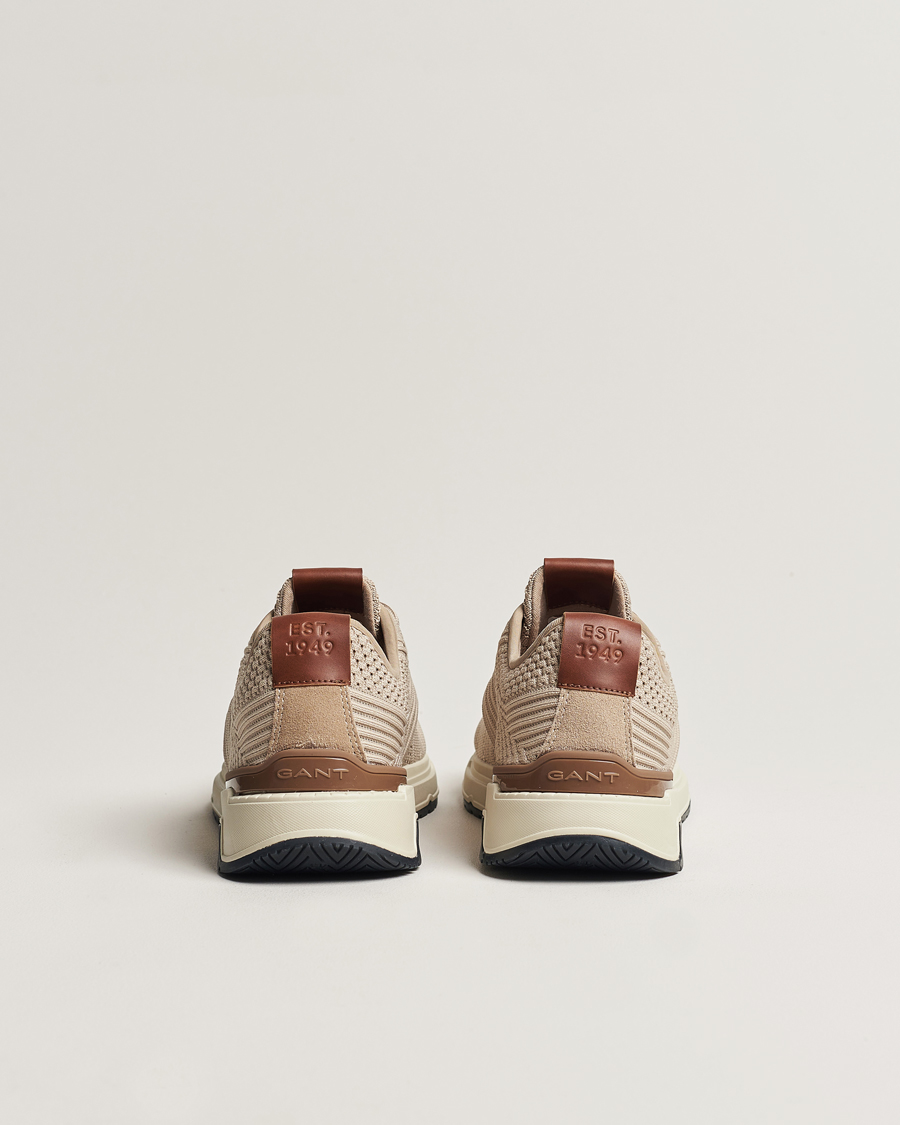 Heren | GANT Jeuton Mesh Sneaker Taupe | GANT | Jeuton Mesh Sneaker Taupe