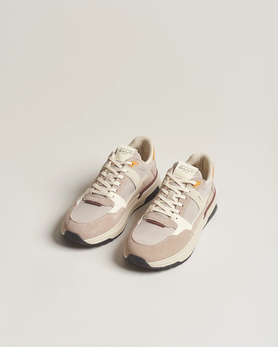 Heren | Suède schoenen | GANT | Jeuton Sneaker Taupe