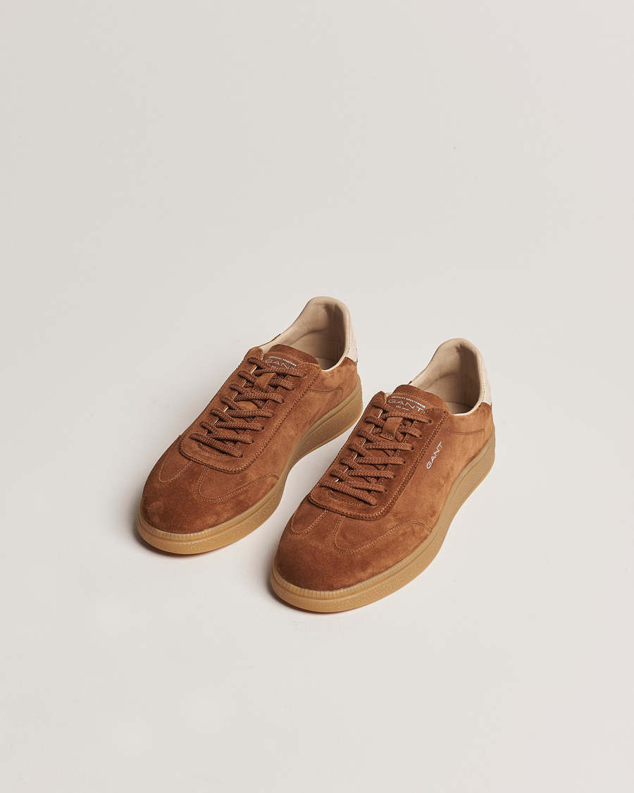 Heren | Suède schoenen | GANT | Cuzmo Suede Sneaker Brown