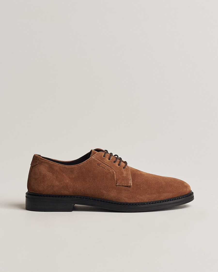 Heren | GANT Bidford Suede Derby Cognac | GANT | Bidford Suede Derby Cognac
