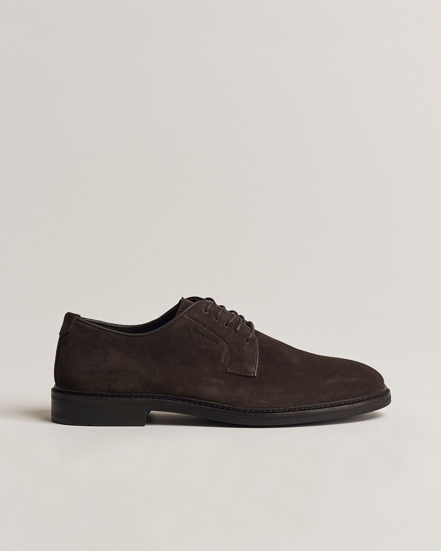Heren | GANT Bidford Suede Derby Coffee Brown | GANT | Bidford Suede Derby Coffee Brown