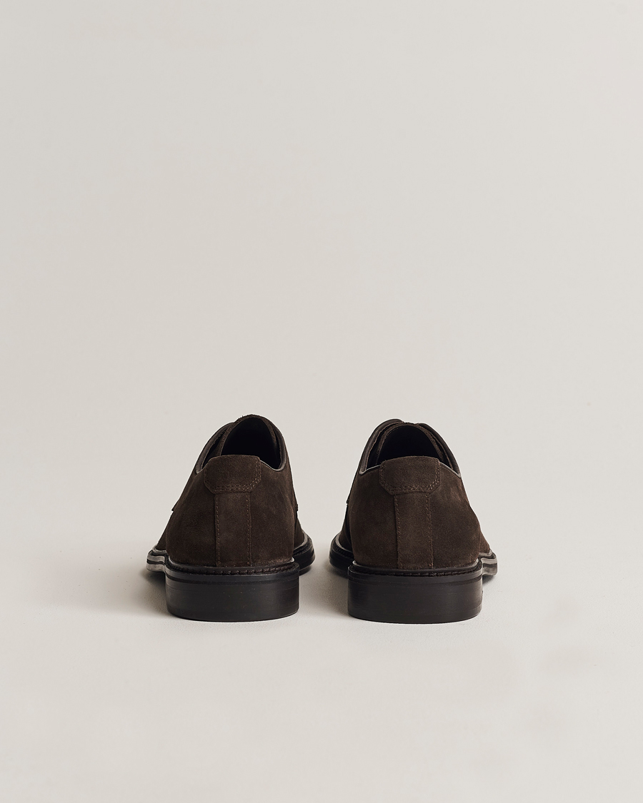 Heren | GANT Bidford Suede Derby Coffee Brown | GANT | Bidford Suede Derby Coffee Brown