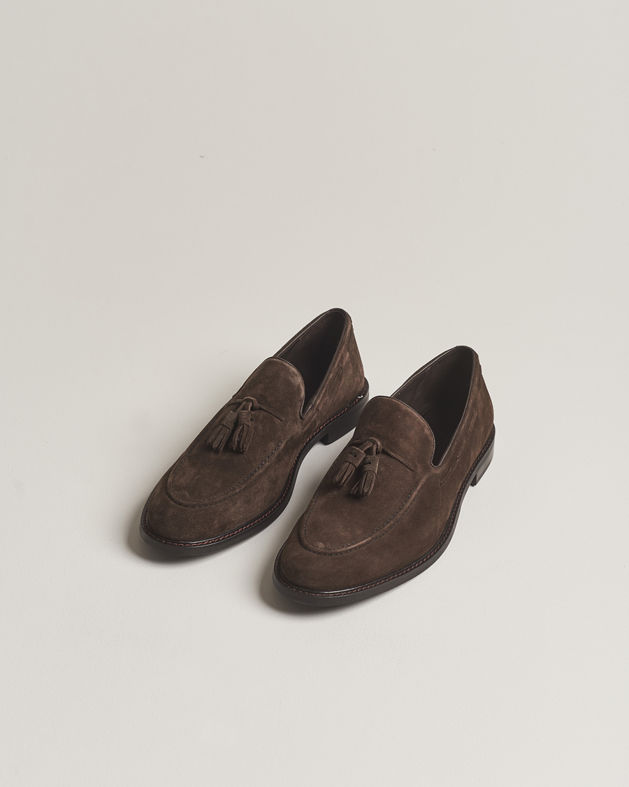 Heren | GANT | GANT | Lozham Suede Tassle Loafer Coffee Brown