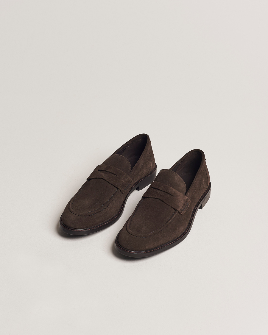 Heren | GANT | GANT | Lozham Suede Loafer Coffee Brown