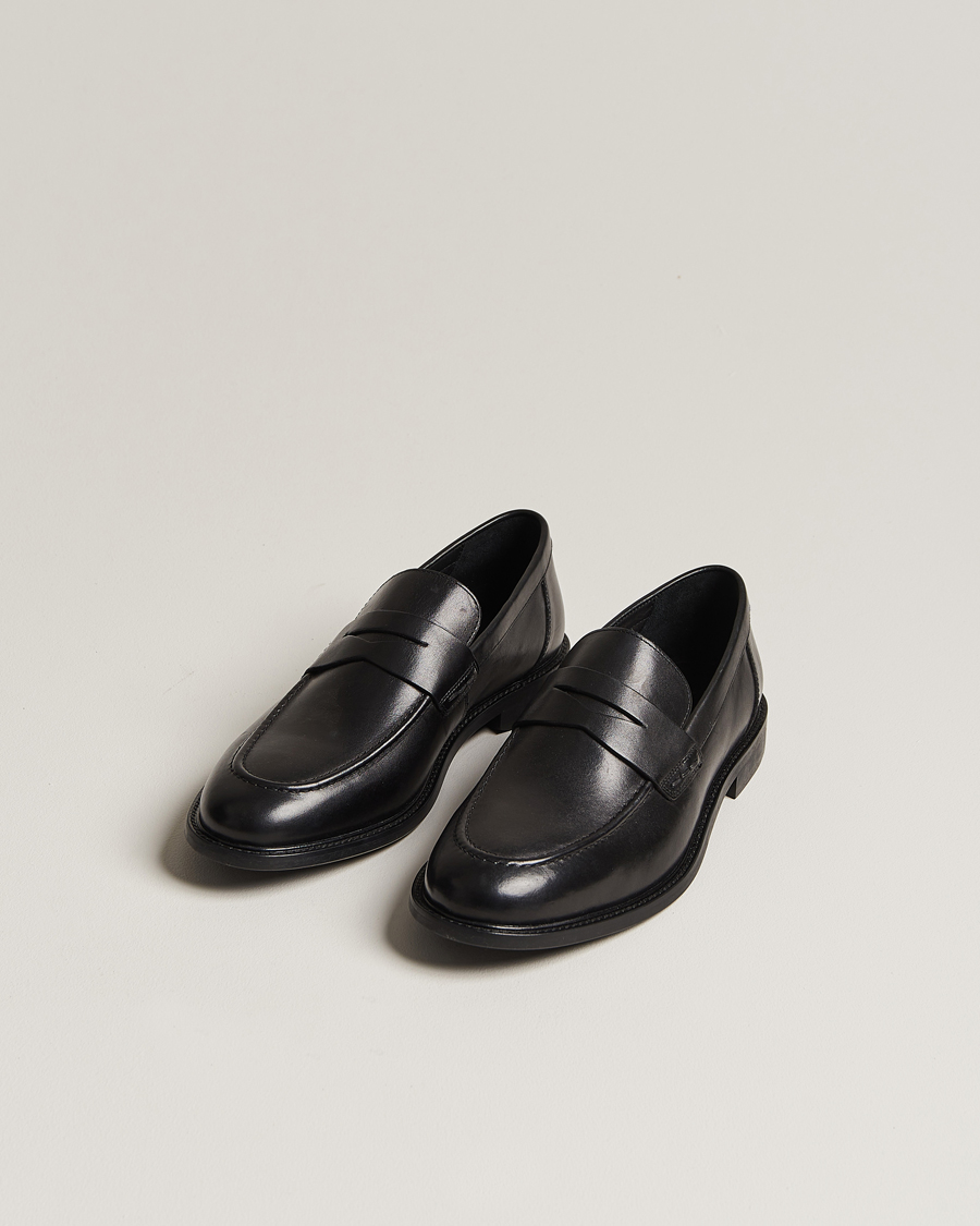 Heren | GANT Lozham Leather Loafer Black | GANT | Lozham Leather Loafer Black