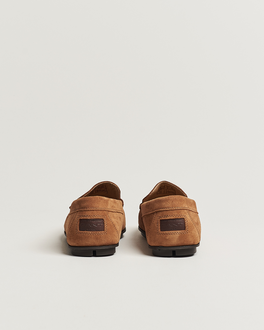 Heren | GANT Wilmon Suede Car Shoe Cognac | GANT | Wilmon Suede Car Shoe Cognac