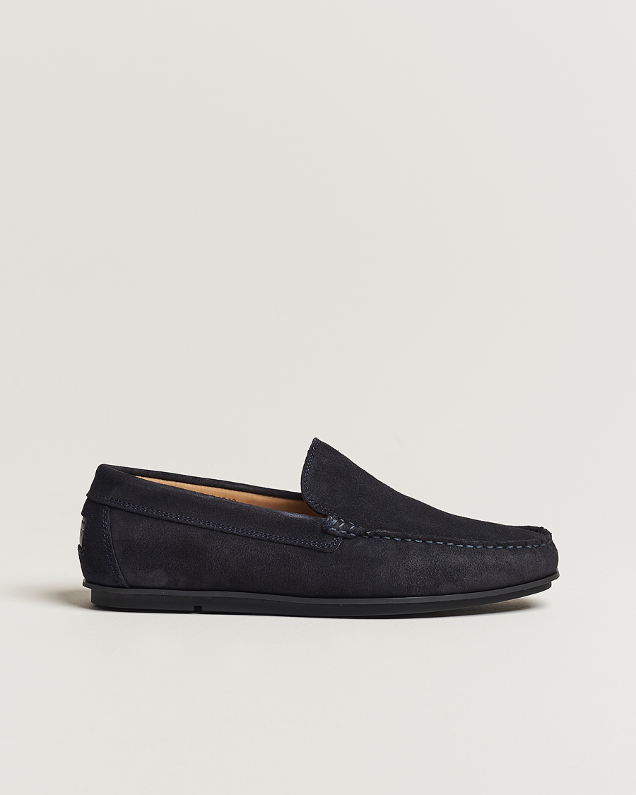 Heren | GANT Wilmon Suede Car Shoe Marine | GANT | Wilmon Suede Car Shoe Marine