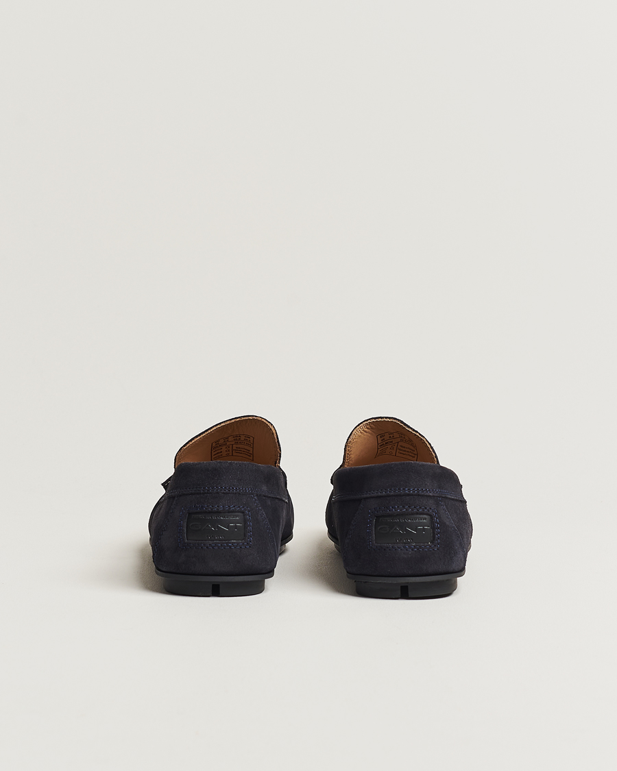 Heren | GANT Wilmon Suede Car Shoe Marine | GANT | Wilmon Suede Car Shoe Marine