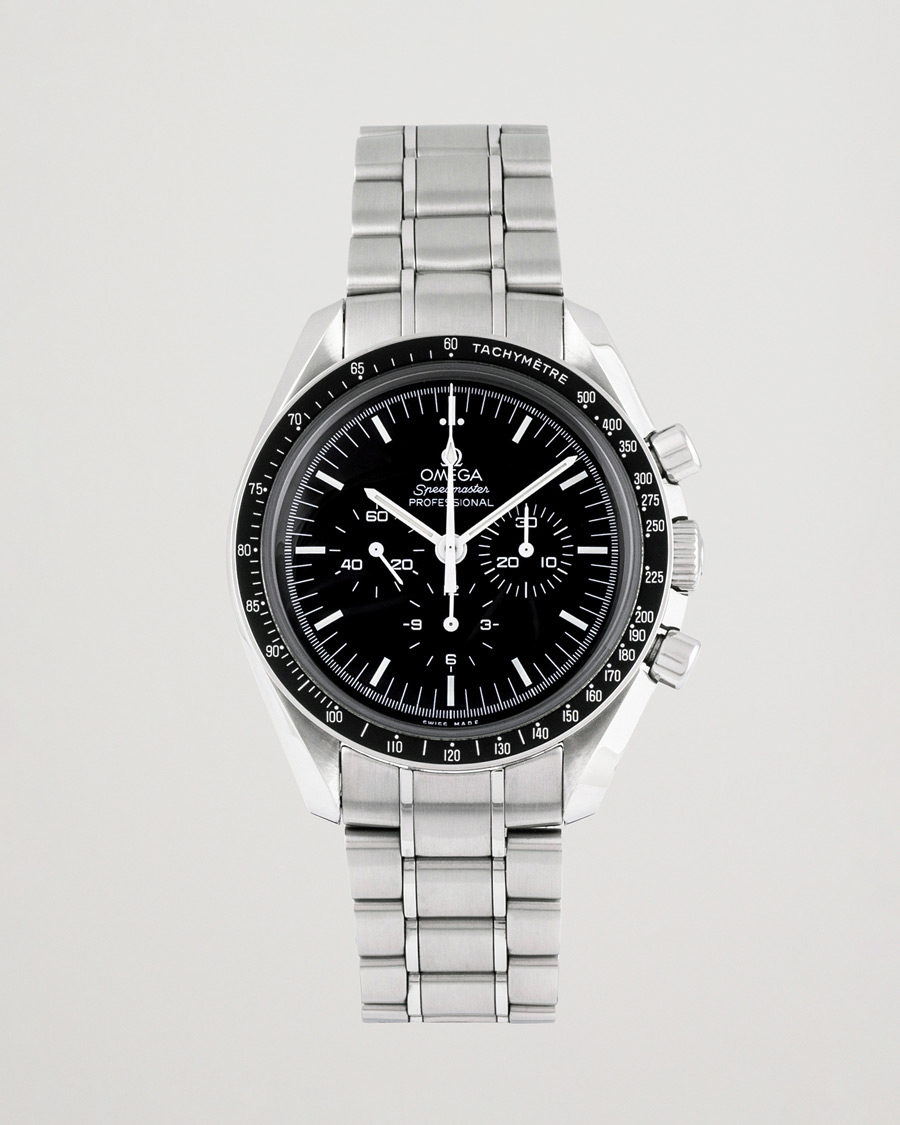 Heren | Omega Pre-Owned Speedmaster Moonwatch PRO 005 Steel Black Silver | Omega Pre-Owned | Speedmaster Moonwatch PRO 005 Steel Black Silver